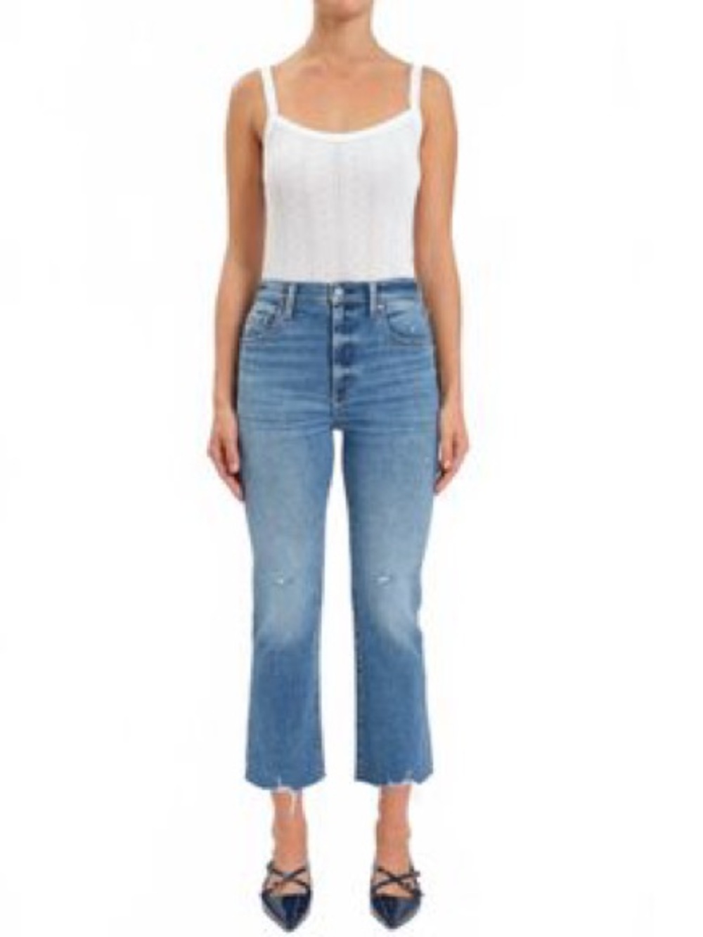 Daze Daily Driver Skinny Straight Jeans~Kiss Me Wash